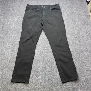Fried Denim Moto Streetwear Biker Black Slim Fit Pants